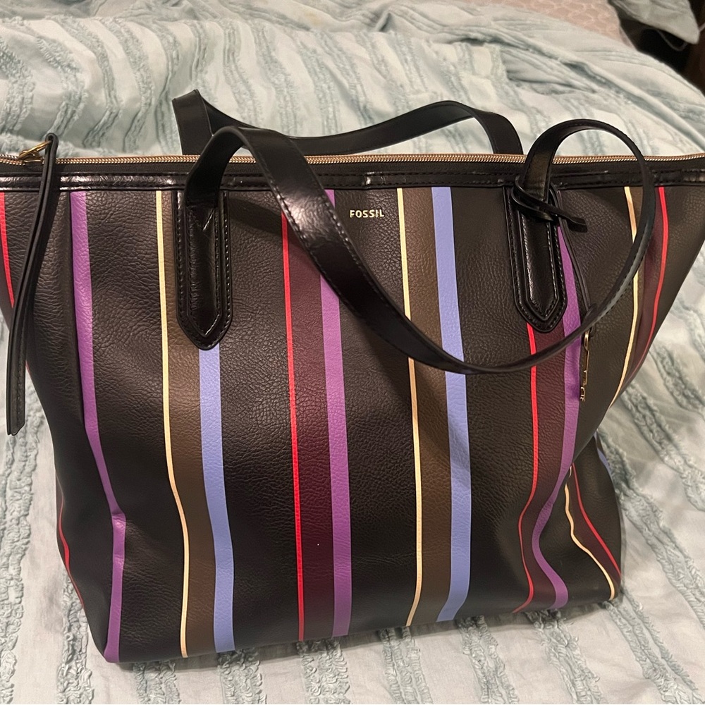 Fossil Sydney stripped tote